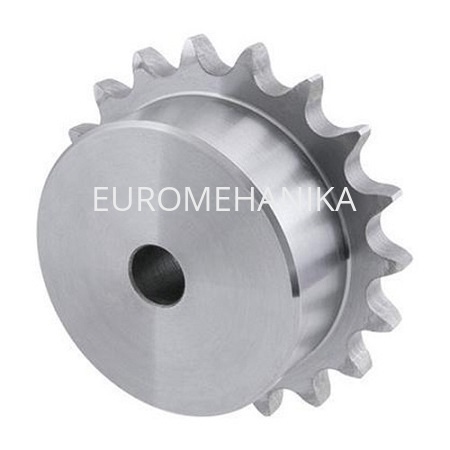 Звездочка 08B-1, шаг 12,7x7,75 мм (1/2 х 5/16), Z=19 со ступицей