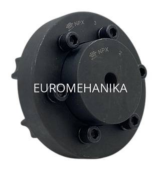Полумуфта под расточку N-EUPEX 180 часть 3, EMT - Евромеханика