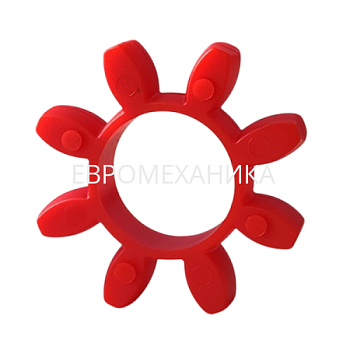 Упругий элемент для GEB 24-32, красный, 98 Shore A, EMT - Евромеханика