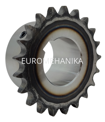 Звездочка с готовым отверстием 08B-1, Z=16, D1=32 мм, с закалкой зубьев - Евромеханика
