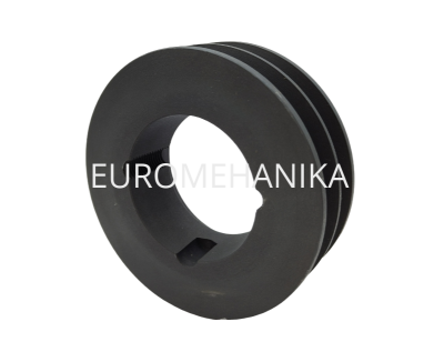 Шкив для клиновых ремней SPB 140 02 под втулку тапербуш 2012, EMT - Евромеханика
