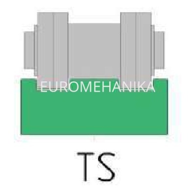 Направляющая тип ТS для 08В-1 Н-15, L-2000 - Евромеханика