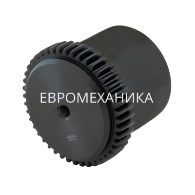 Полумуфта зубчатая GF-38-L с длинной ступицей (BoWex), EMT - Евромеханика
