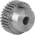 Шестерня цилиндрическая M=3 Z=38 со ступицей (PM30038), EMT - Евромеханика