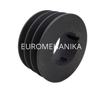 Шкив для клиновых ремней SPA 80 03 под втулку тапербуш 1210, EMT - Евромеханика