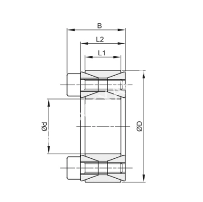 Втулка зажимная BK 40 95 x 135 (KLGG095), EMT - Евромеханика