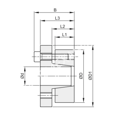 Втулка зажимная BK 15 18 x 55 (KLBB118), EMT - Евромеханика