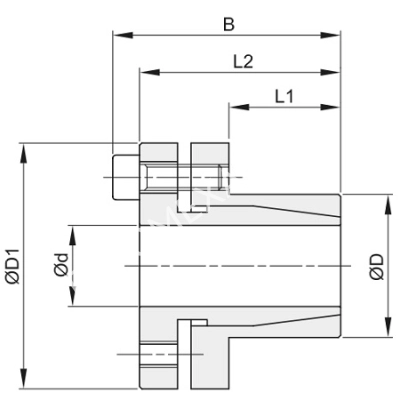 Втулка зажимная BK 30 12 x 18 (KLTX012) - Евромеханика