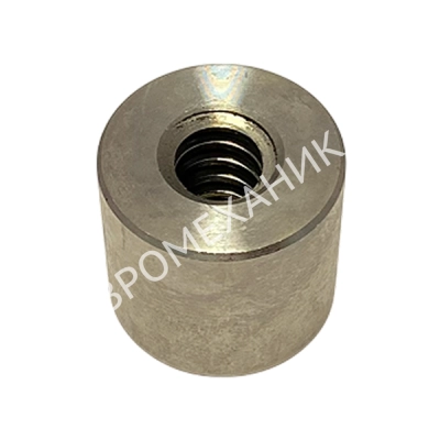 Гайка трапецеидальная стальная (Y15) KSM 24х5 без фланца (правая резьба), EMT - Евромеханика