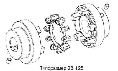 Муфта POLY-NORM 60 AR, EMT - Евромеханика