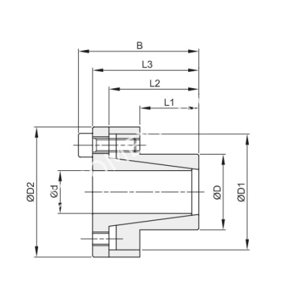 Втулка зажимная BK 80 85 x 106 (KLCC085) - Евромеханика