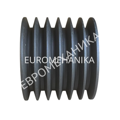 Шкив для клиновых ремней SPC 1000 6 под втулку тапербуш 5050, EMT - Евромеханика