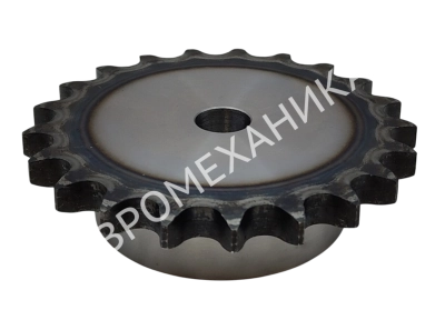 Звездочка 24B-1, шаг 38,1х25,4 мм (1"1/2х1"), Z=19 со ступицей и закалкой зубьев - Евромеханика