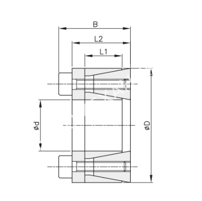Втулка зажимная BK 45 50 x 78 (KLHH050) - Евромеханика