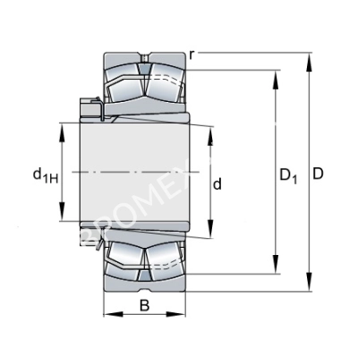 Подшипник 23156-B-K-MB FAG - Евромеханика