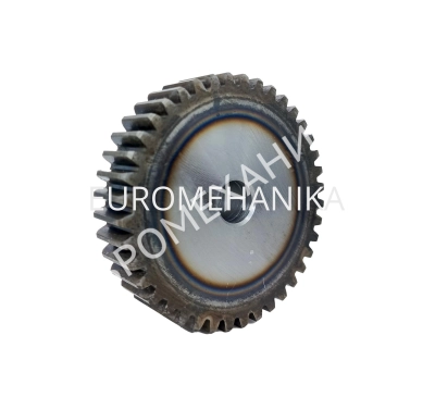 Шестерня цилиндрическая M=3 Z=15 с закалкой зуба (PM30T15), EMT - Евромеханика