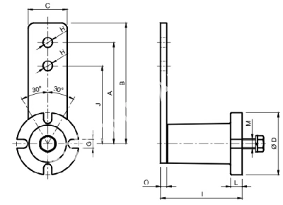 Натяжное устройство CRESA RE 10 (SE 11) - Евромеханика